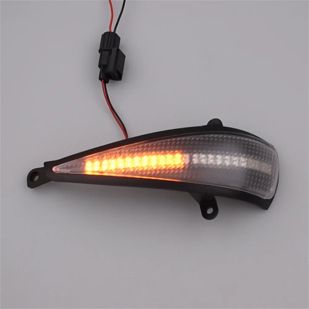 2X Dynamischer Blinker LED-Blinkleuchte Seiten-Spiegel-Lampe für Honda Civic 8. Generation MK8 Hatchback 3D 5D 2006 2012 FN2 FN FK – Detail 18
