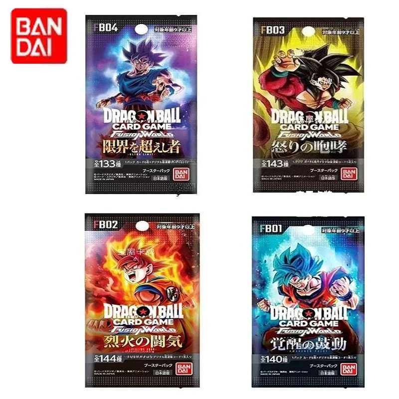 dragon ball fusion world booster box fb01 Super Card Game Japanese Awakened Pulse The basic game flow is the same as Masters Dragon Ball Fusion World -AWAKENED