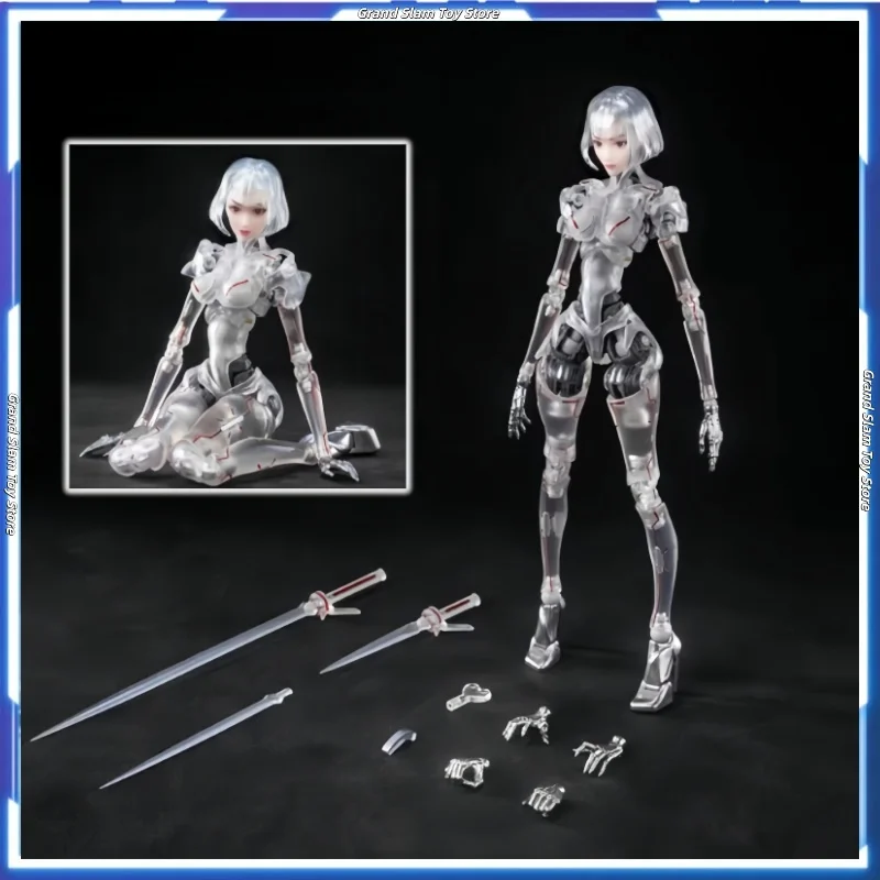 

В наличии Новинка GK01FEC1-C3 1/12 AI Женская ультрасовременная фигурка с эффектом реалистичности, модель GK, обнаженный скелет, игрушка-фигурка, подарки