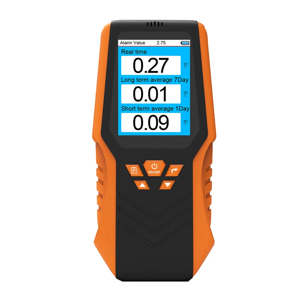 Radon Detector New Handheld Gas Detector Radon Concentration Measuring Instrument Temperature Humidity Data Size Radon Detector