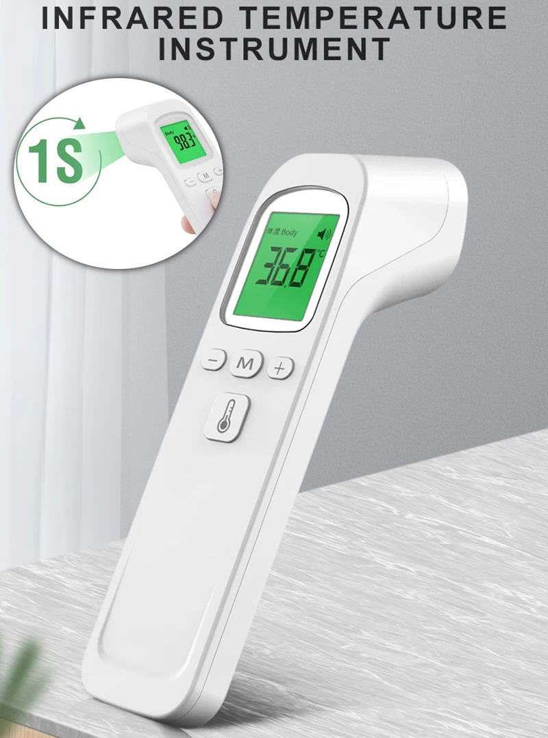 Infrared Thermometer Digital LCD Body Measurement Kids Adult Fever IR Children Non-Contact Termometro