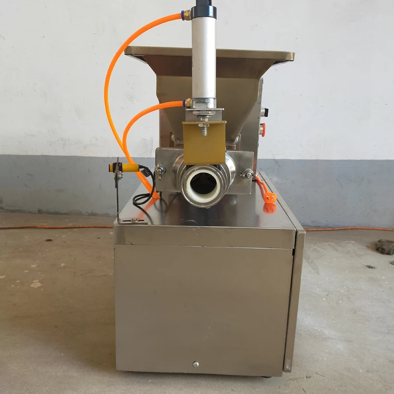 Máquina divisoria de bloqueo de masa de pan y Pizza, máquina cortadora de bolas de masa ajustable de alta eficiencia