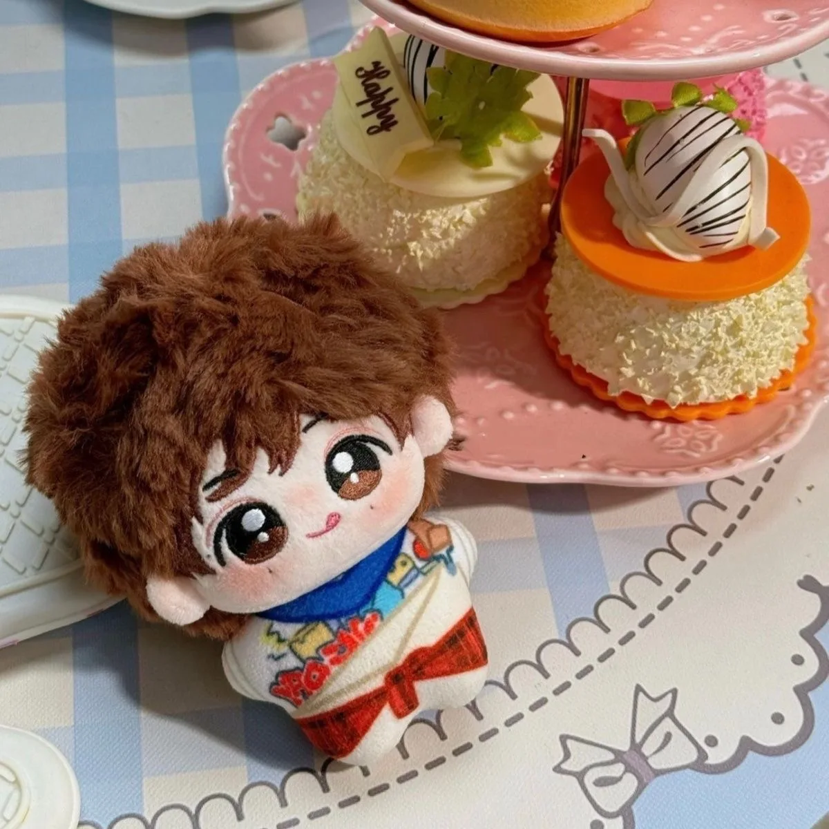 Ziyu косплей атрибут 10 см с принтом орехов, тело морской звезды, супер милая кукла с большой головой, хлопковая кукла