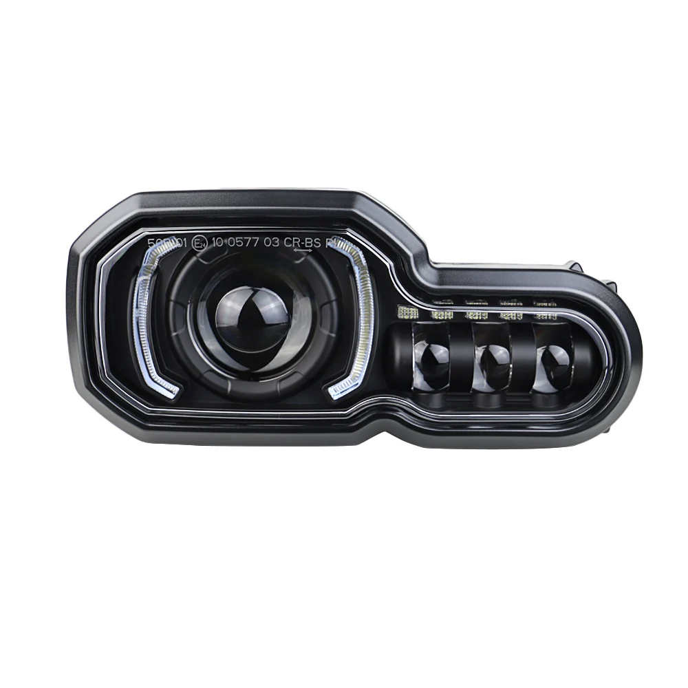 Front Head Light Lamp Motorcycle LED Headlight with High and Low Beams DRL for   F800GS/F800GS Adventure/F800R/F700GS/F650GS