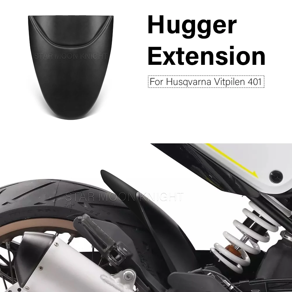 For Husqvarna Vitpilen 401 Husqvarna 401 Vitpilen401 2018 2019 Motorcycle Hugger Extension Rear Fender Extender