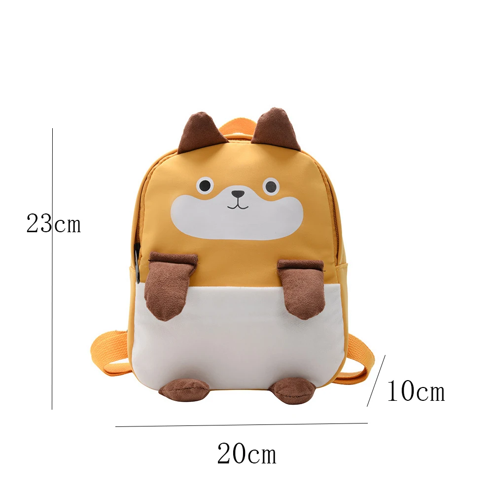 Embroidered 3-5 Year Old Cute Children\'s Backpacks Custom Personalized Nylon Backpacks Kids Cartoon Kindergarten Schoolbags