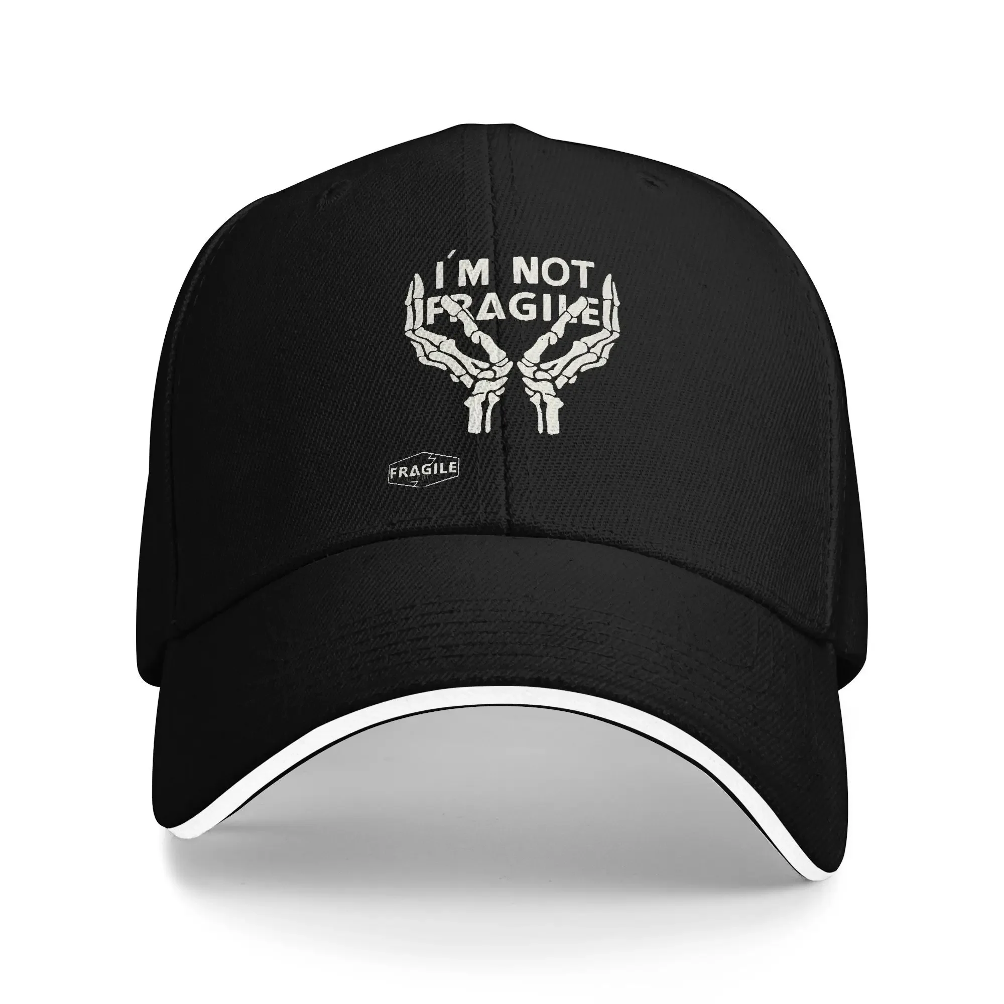 Nouveau casquette de baseball unisexe réglable pour l'extérieur, motif Death Stranding « I'm Fragile, but not that Fragile »