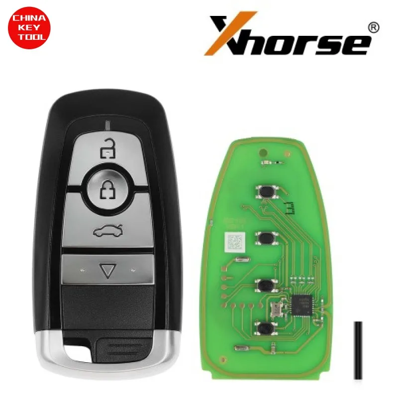 1PCS  Xhorse XSFO02EN XM38 Series Universal Smart Key 4 Buttons  For Ford