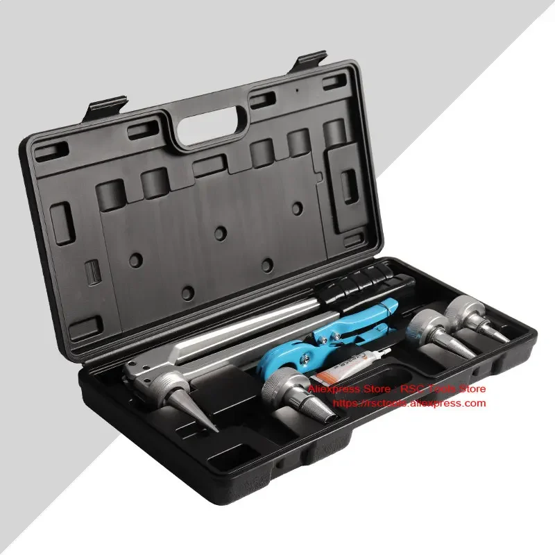 Uponor PEXパイプチューブエキスパンダー 1/2インチ、3/4インチ、1インチ ProPEX拡張ツールキット（水道およびラジエーター接続用）