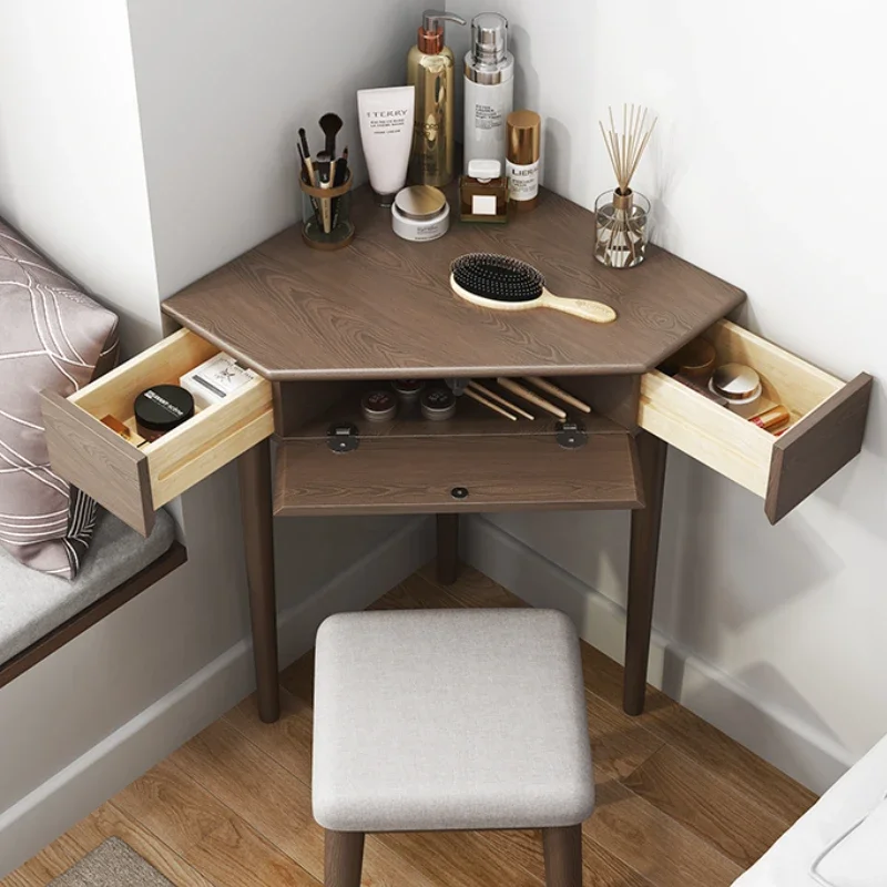 

m Bedroom Drawer Dresser Makeup Modern Decor Wooden Dressing Vanity Table Women Fashion Comode Nordic Furniture m