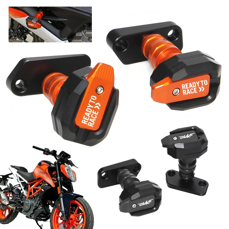 

For KTM DUKE390 DUKE 390 READY TO RACE 2025Year New Motorcycle Falling Protection Frame Slider Fairing Guard Crash Pad