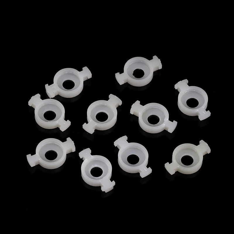 10Pcs Piston Spring Bracket For Trumpets Plastic Valves Pads Trumpet Accessories Replacement Parts Cornet Supporting Plates