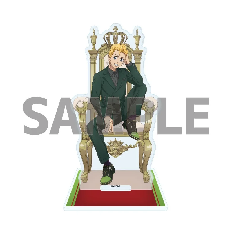 Tokyo Revengers 15CM Double Sided Printed Anime Acrylic Stand with Base Cartoon Figure Desk Decor Souvenir Keychain