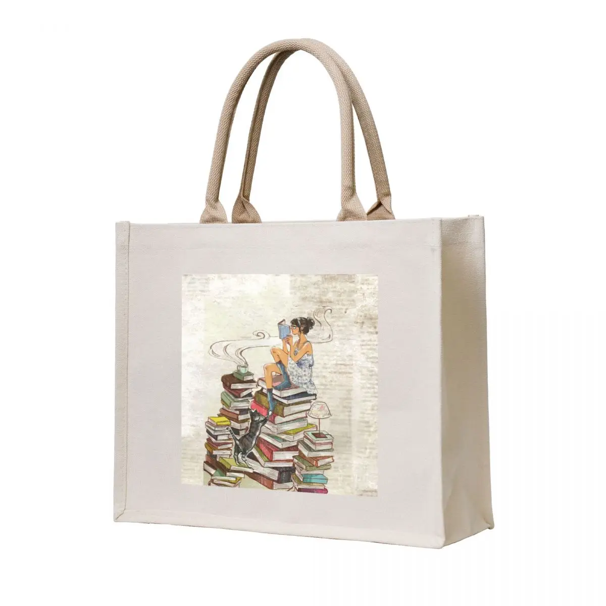 

Bookworm Anatom Tote Bag Big bag Women's tote bag the tote