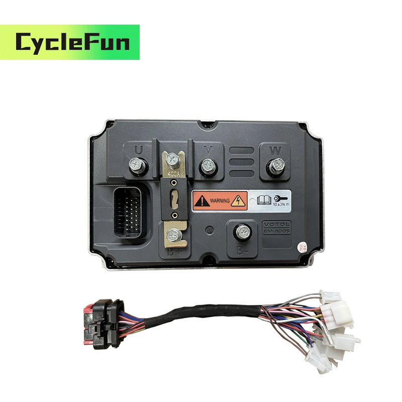 

VOTOL EM-300S EM300S Sine Wave Controller Brushless DC Peak 700A For QS 8KW-10KW Hub/PMSM Mid-Drive Motor Electric Motorcycle