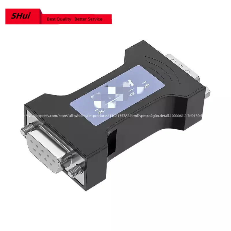 RS232 serial port photoelectric isolator industrial protector 9-pin RS232 photoelectric isolation RS232 to RS2