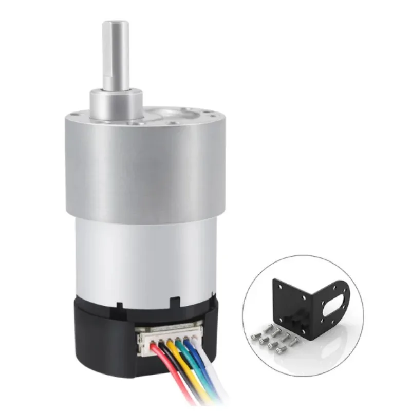6V DC Gear Motor with Encoder, Hall Sensor Speed Disc for Smart Robot Car