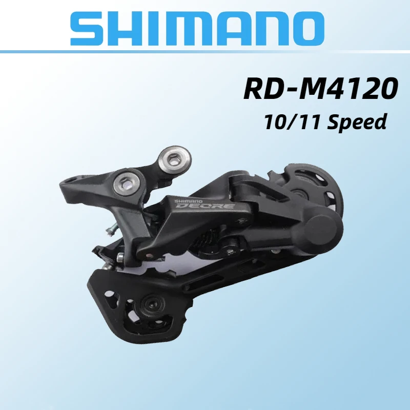 

Оригинальные алюминиевые детали для езды на горном велосипеде SHIMANO DEORE RD-M4120-SGS 10/11 задний переключатель скорости M4120