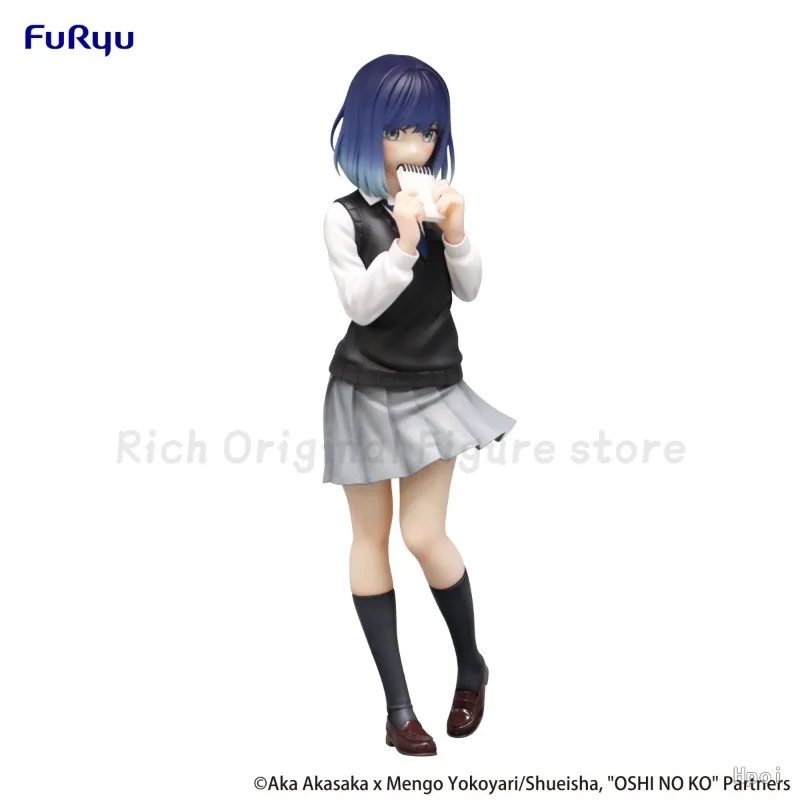 In Stock Original FuRyu Oshi No Ko Trio-Try-iT Figure Akane Kurokawa Toys Models Anime Figures Collection Ornaments