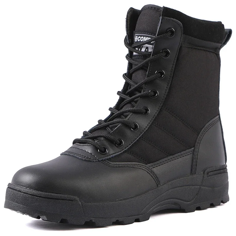 2026 New Tactical Boots Men Boots Special Force Desert Combat Male Boots Outdoor Hiking Boots Ankle Shoes Men Tactical Boots