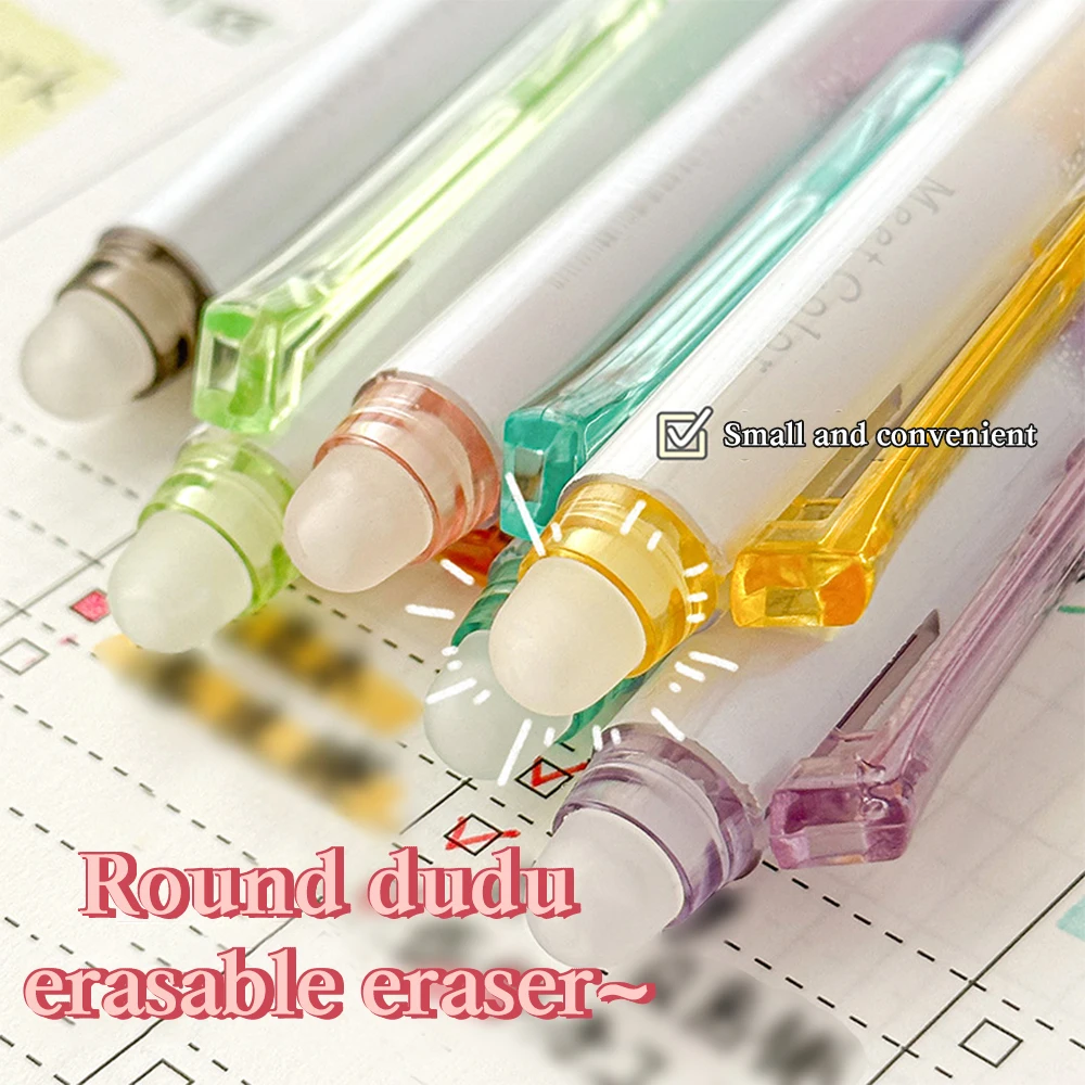 消去可能で消去可能なペン,ニュートラルなカラー,文房具,ピース/セットmm,学生用,6 0.7
