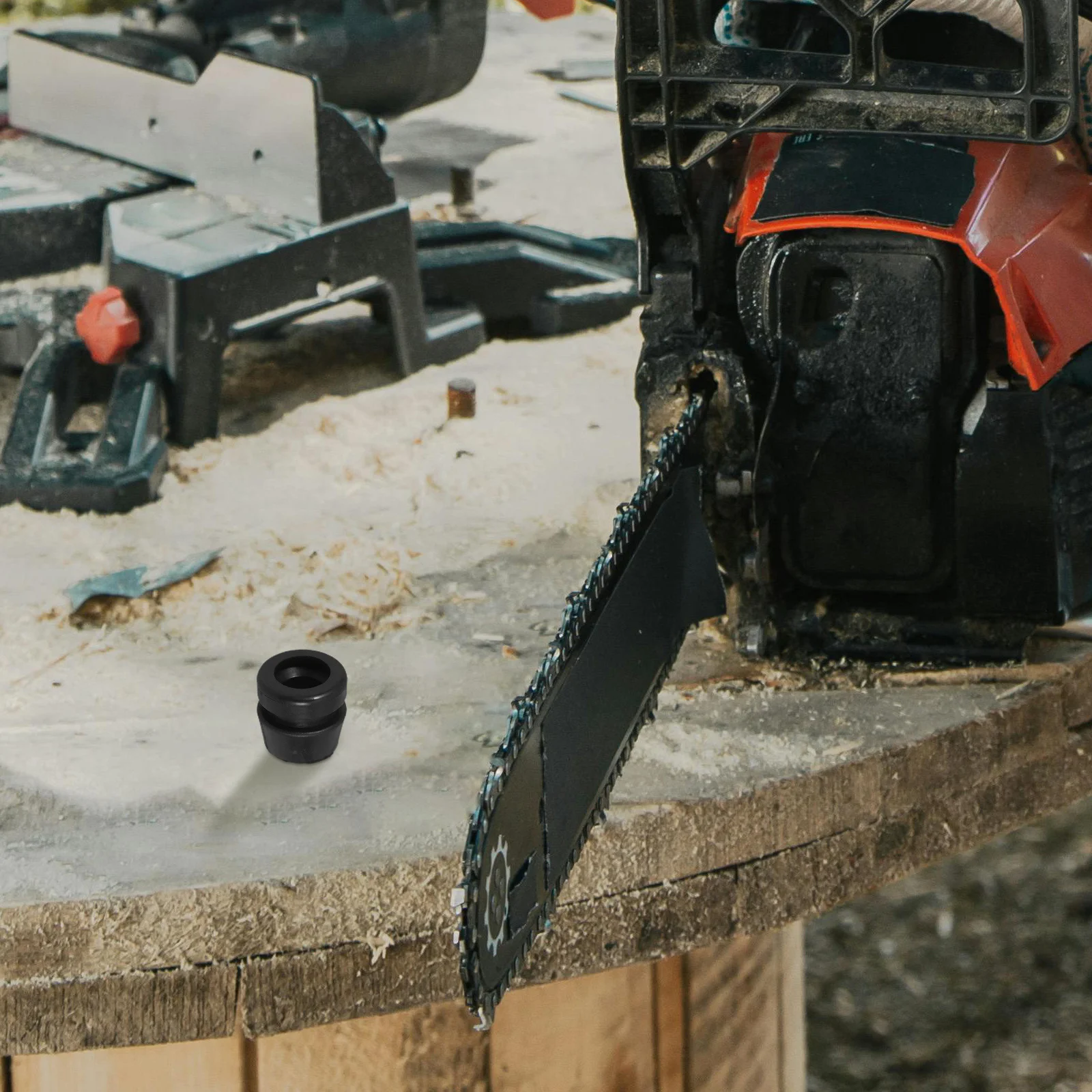 

10Pcs Chainsaw Rubber Vibration Reduction Pads Buffer Cushions Durable Replacement Parts for Chainsaw Maintenance Spare