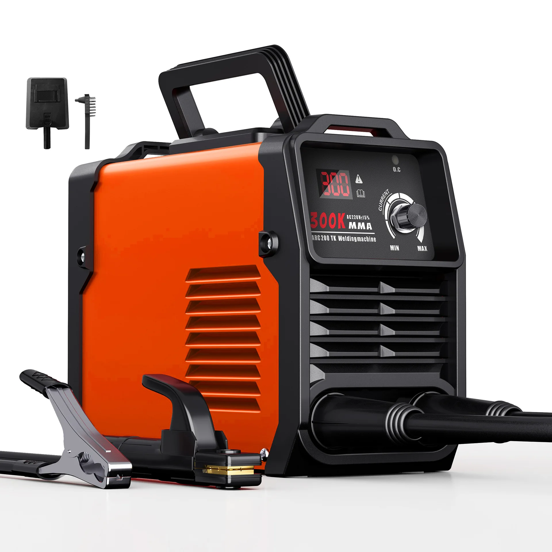 MMA300 Arc Welder Machine Dc Inverter Welder with Digital Display Portable Welding Machine 250 Amp 110V Mini LED Display