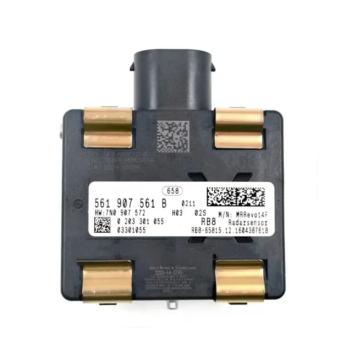 

N31R_561907561A ACC Adaptive Cruise Radar Sensor Control Unit with Bracket for VW Passat 2016-2022 561907561B