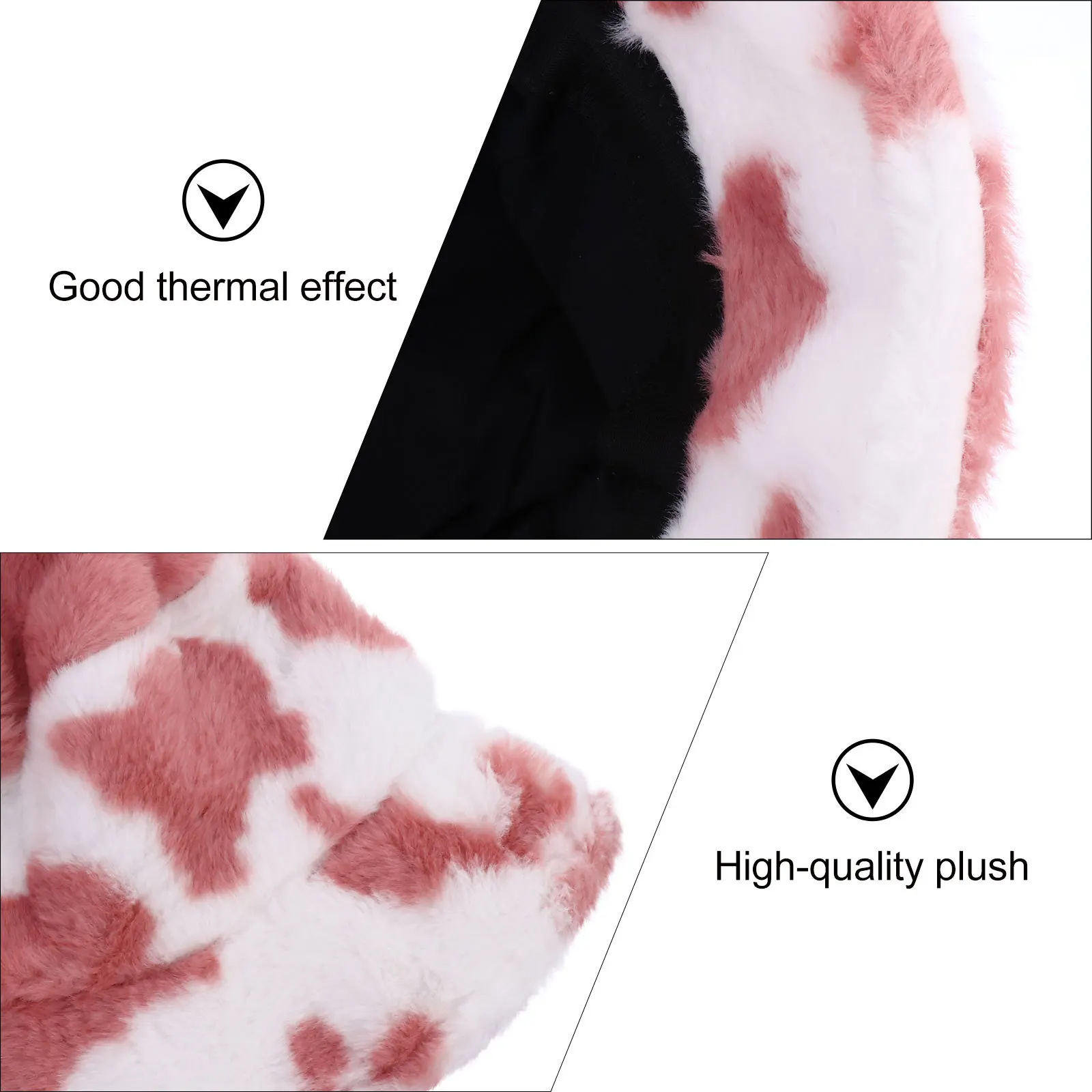 

1Pcs Warm Bucket Hat Winter Fisherman Cozy Outdoor Hat Soft Texture Stylish Winter Warmer Cap Foldable Reusable Comfortable