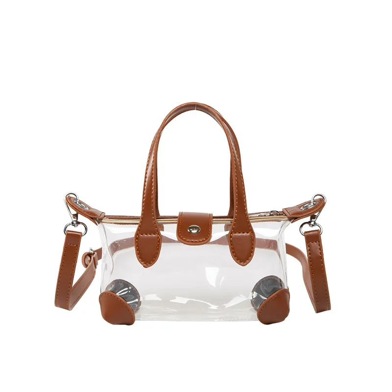 

Luxury Brand Designer Jelly Bag Transparent Bag Fashionable Women Shoulder Bags Casual Versatile Purse and Handbags ﻿