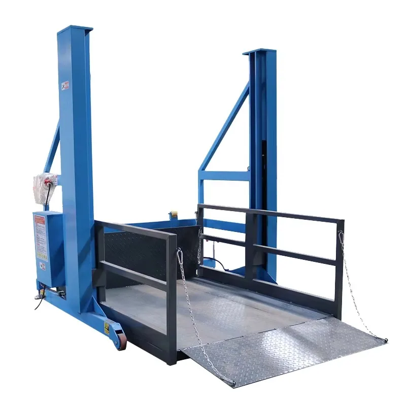 【Professtional】Mobile Boarding Bridge Hydraulic Ramp Bridge Crossing Platform Vehicle Lifting Table Export Container Loading Unl