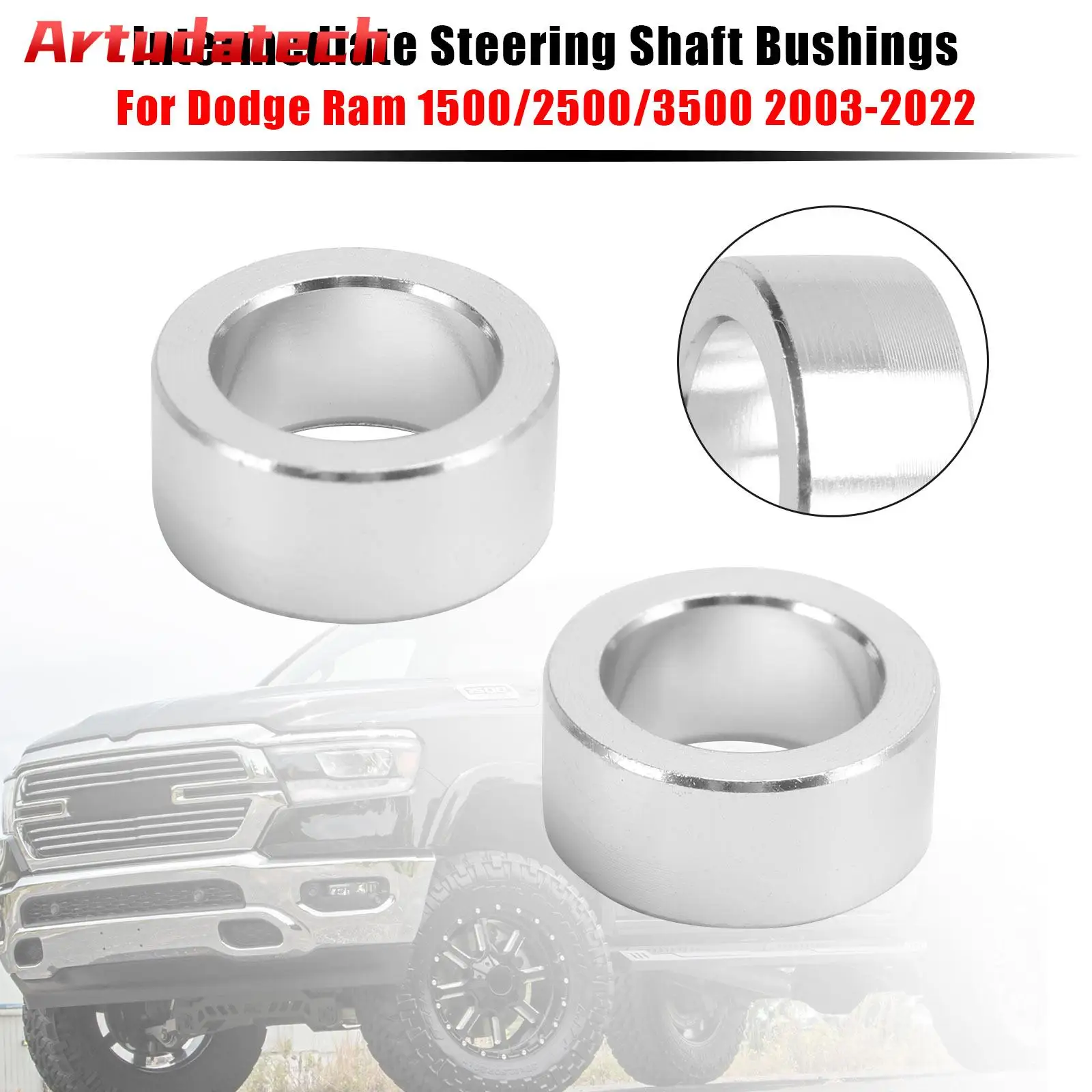 

Artudatech Intermediate Steering Shaft Bushings For Dodge Ram 1500/2500/3500 03-22