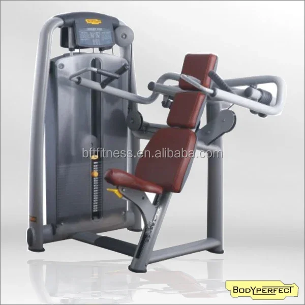 BFT Factory Wholesale Gym Fitness Equipment body strong Seated Shoulder Press Machine Plate Loaded