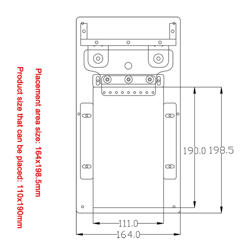 Custom Products PCB Test Jig Switching Power Supply Test Frame Power Aging Test Fixture Transformer Test Jig PH-5H Probe Sleeve