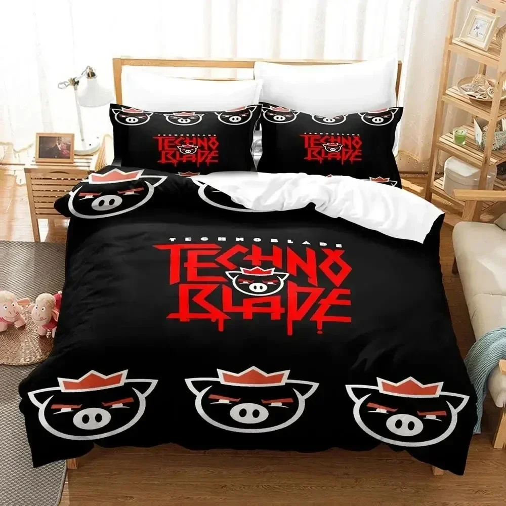 

Alex Technoblade Bedding Set Boys Girls Twin Queen Size Duvet Cover Pillowcase Bed Kids Adult Fashion Home Textile