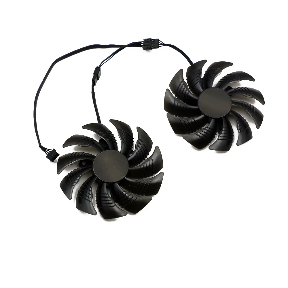 T129215SU 88mm GPU Cooler Graphics card fan for REDEON AORUS RX 480 470 580 570 GIGABYTE RX570 RX580 AORUS Cards As Replacement