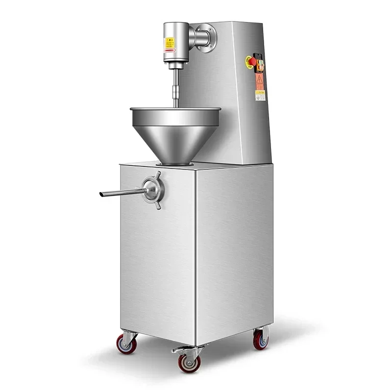 Fully Automatic Stainless Steel Sausage Filling Machine Commercial Vertical Spiral Filling Meat Products Sausage Processing