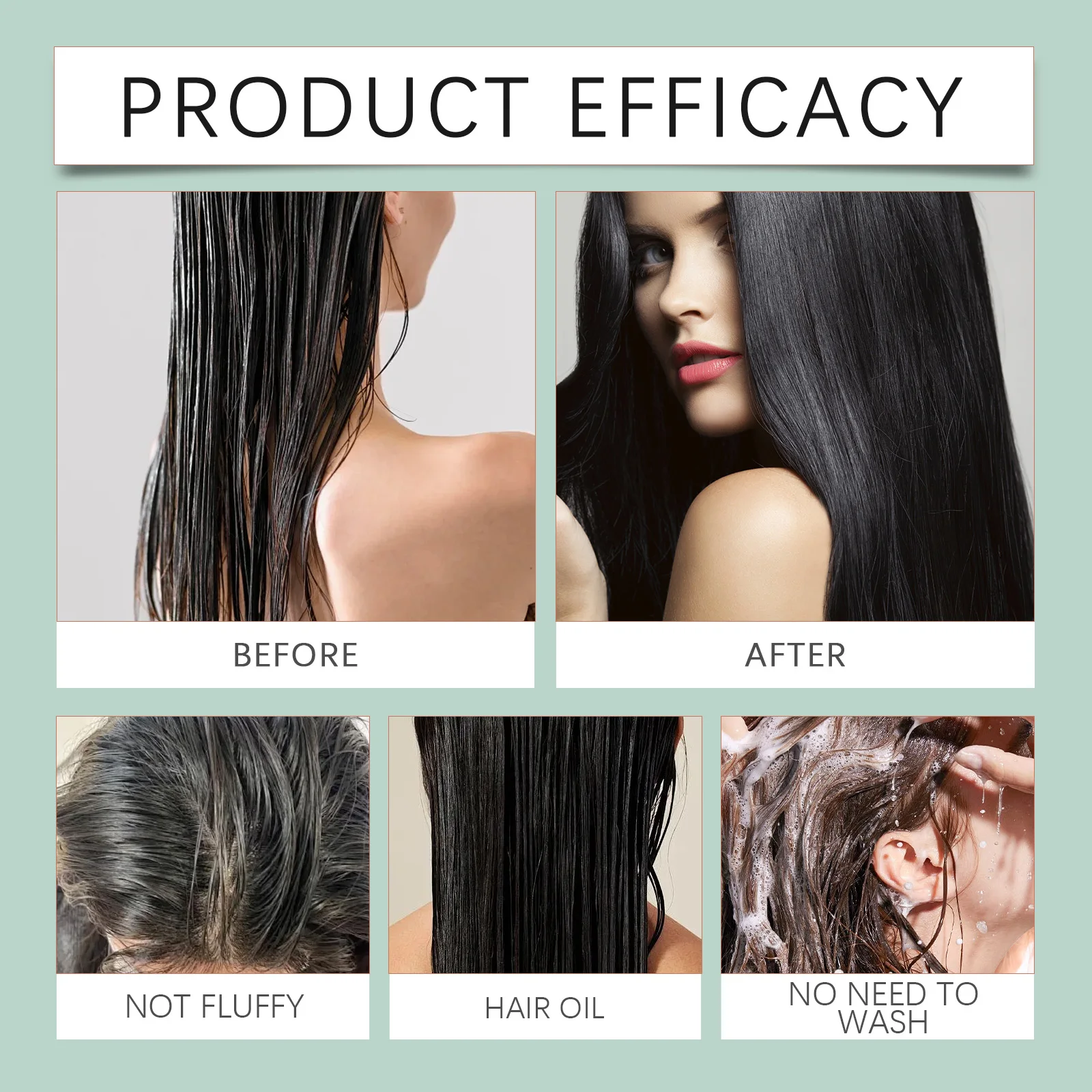 بخاخ شامبو جاف للشعر الدهني، تركيبة خفيفة الوزن، تركيبة خفيفة الوزن، رائحة طازجة، بدون شطف، مظهر نظيف فوري للاستخدام اليومي #4