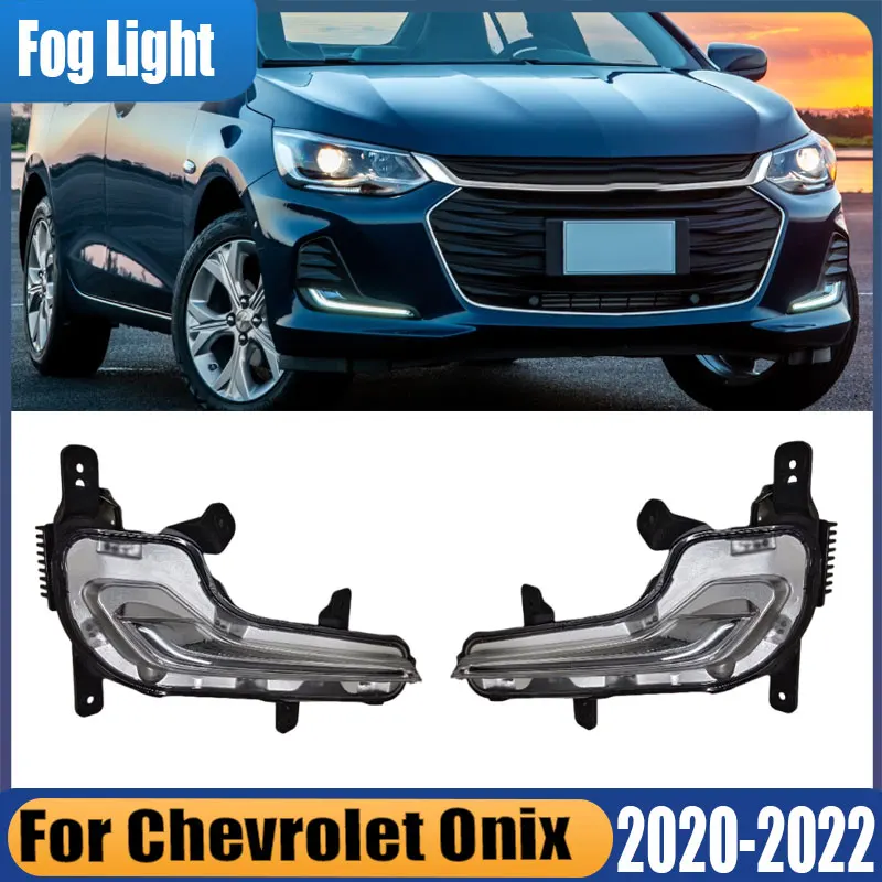 

Car Accessories For Chevrolet Onix 2020 2021 2022 Front Bumper Fog Lamp Light Driving Lamp Signal Light Auto Foglight Assembly
