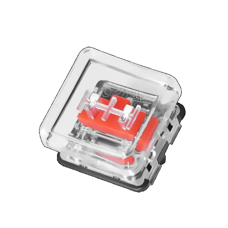 CHOSFOX Pig Nose Short Axis Keycap Custom PBT Sublimation Ultra Thin Keycaps 16.5X16.5MM Size Blue Orange Point Key Caps Gamers