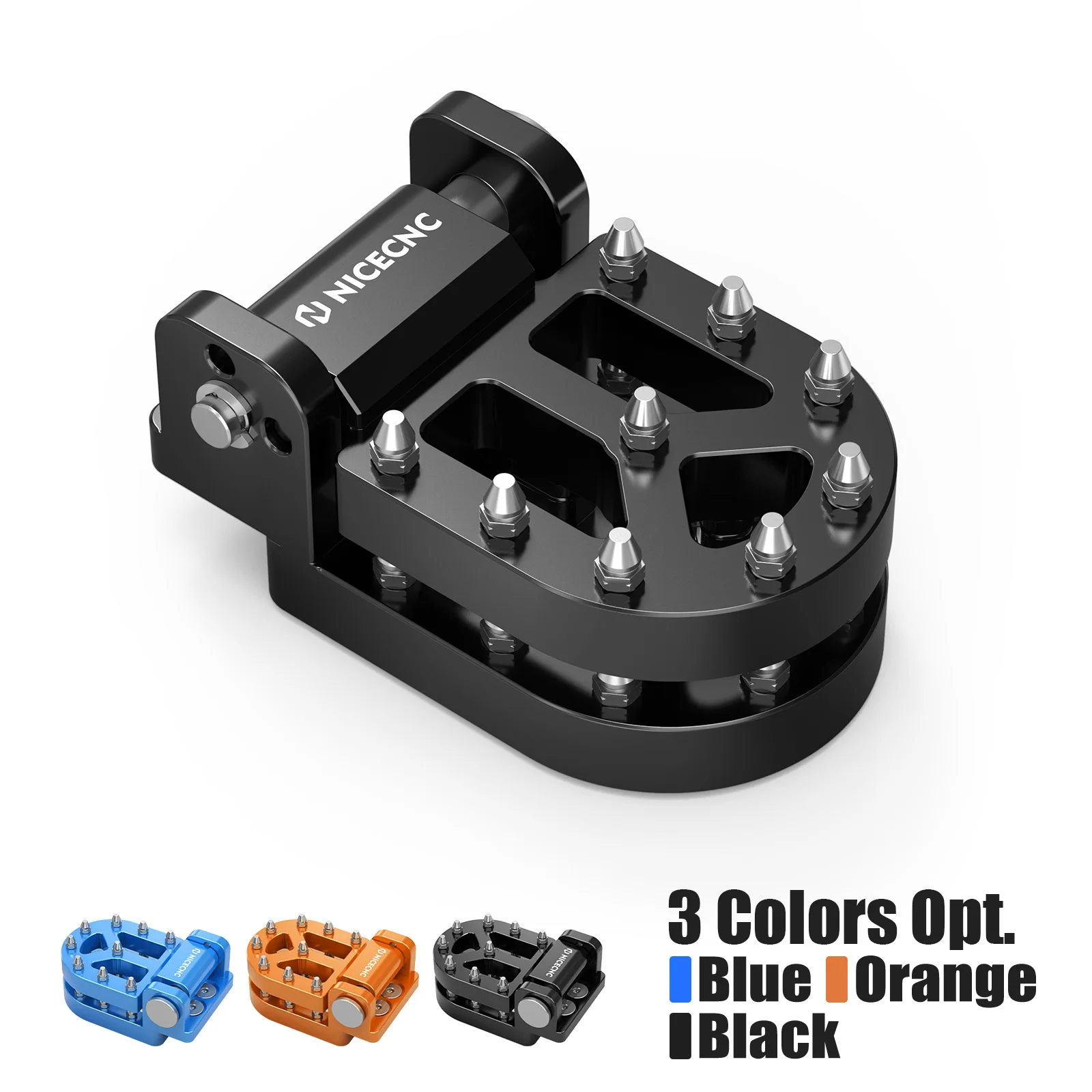 

For 2022-2025 Husqvarna Norden 901 Dual Brake Pedal Lever Tip Extension Pad for KTM 790 ADV/R 890 Adventure/R/S/Rally 2021-2025