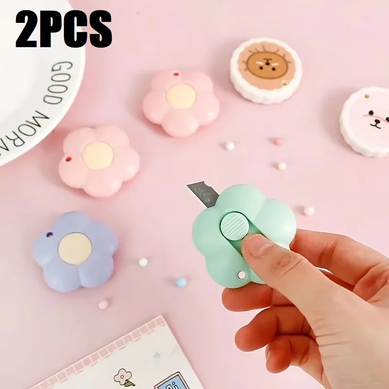 قطعتان من قطع الورق الصغيرة على شكل زهرة - لطيفة ومحمولة ومفيدة لجميع احتياجات صناعةك! #1