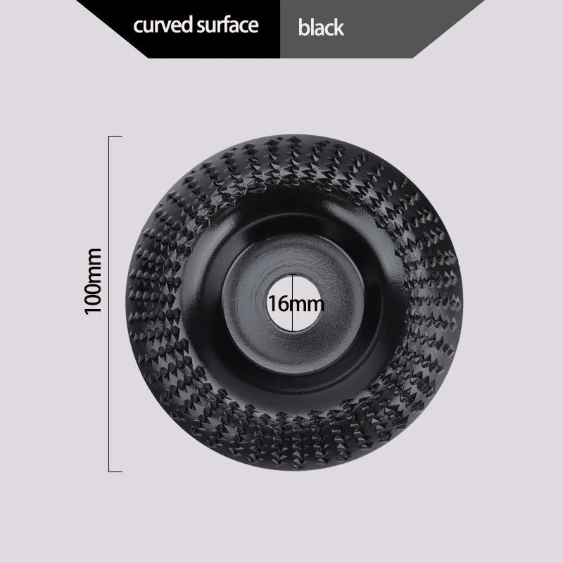 Grinder Wheel Disc 4 Inch Wood Shaping Wheel, Wood Grinding Shaping Disk For Angle Grinders Power Tools