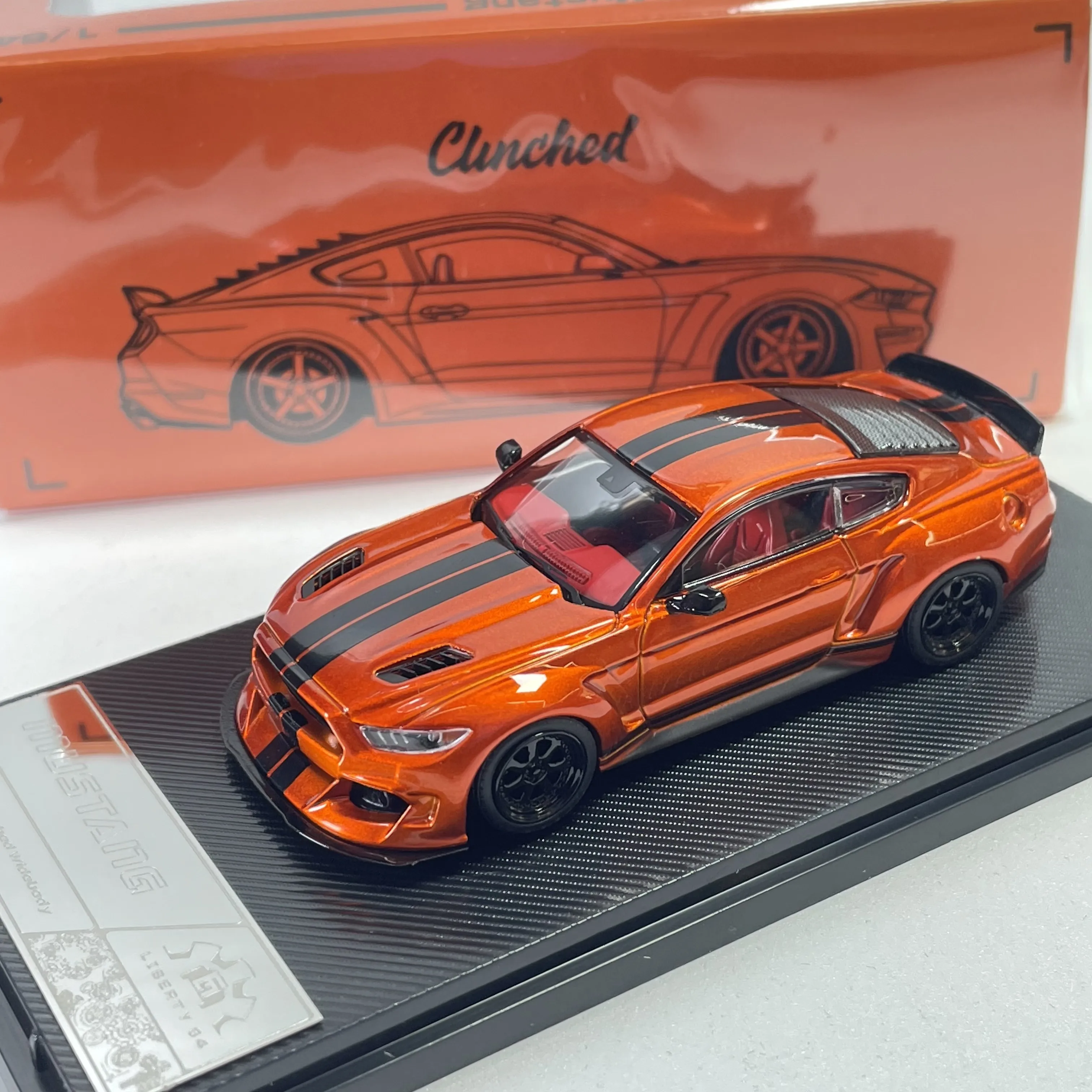 Liberty 1/64 Mustang GT in Lega Pressofusa, Modellini Auto e Veicoli Giocattolo, Modellino in Scala per Bambini