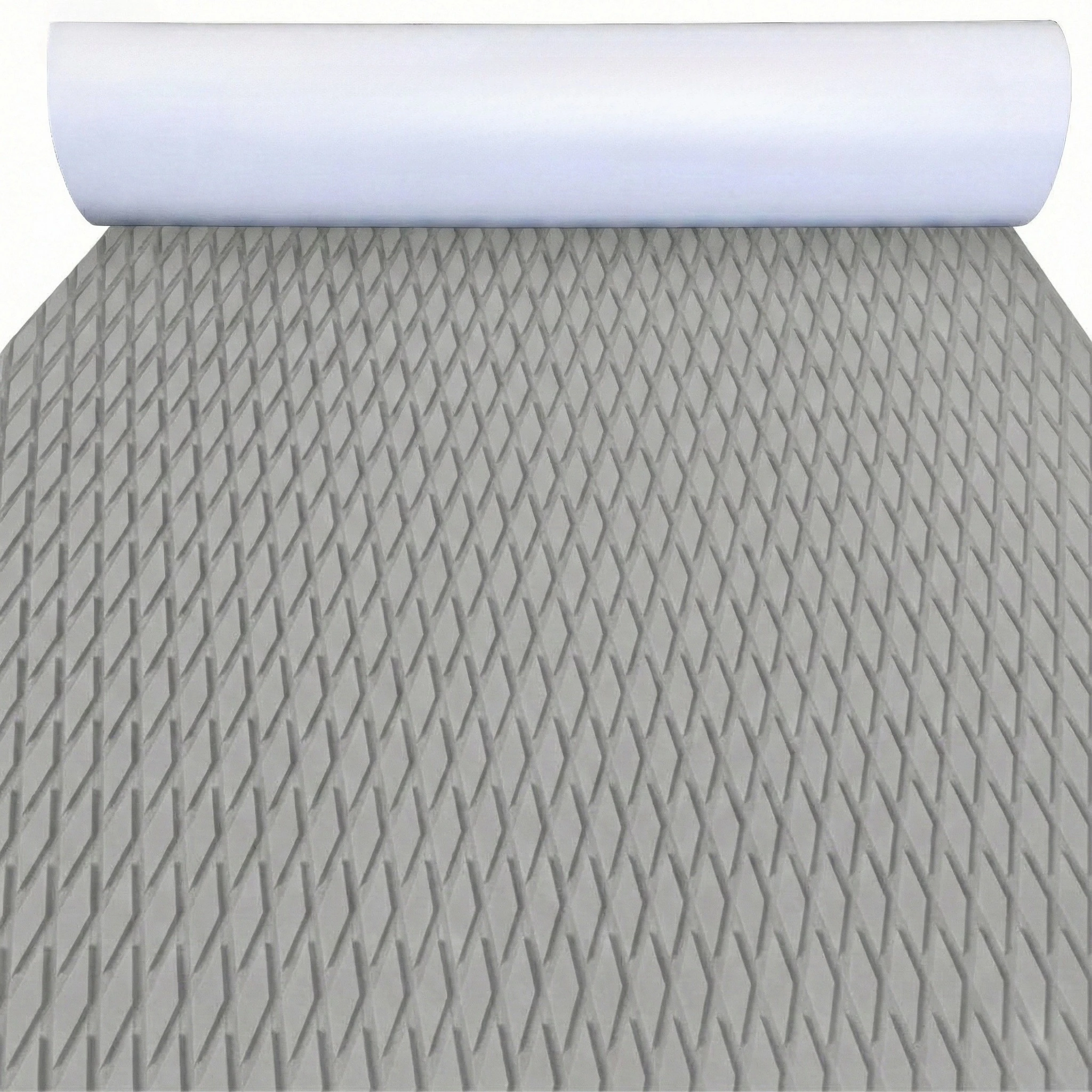 2400x410x5mm EVA Foam Boat Flooring Pad Diamond Non-slip Self Adhesive Decking Sheet Yacht Marine Mat DIY Surfboard Traction Pad