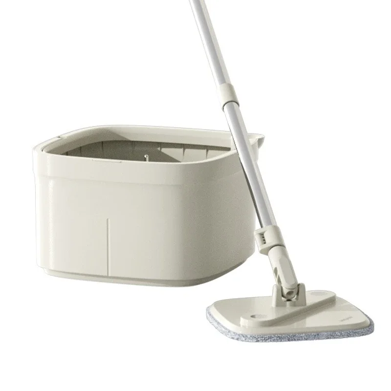 

No hand washing, rotating mop household mop bucket automatically takes off