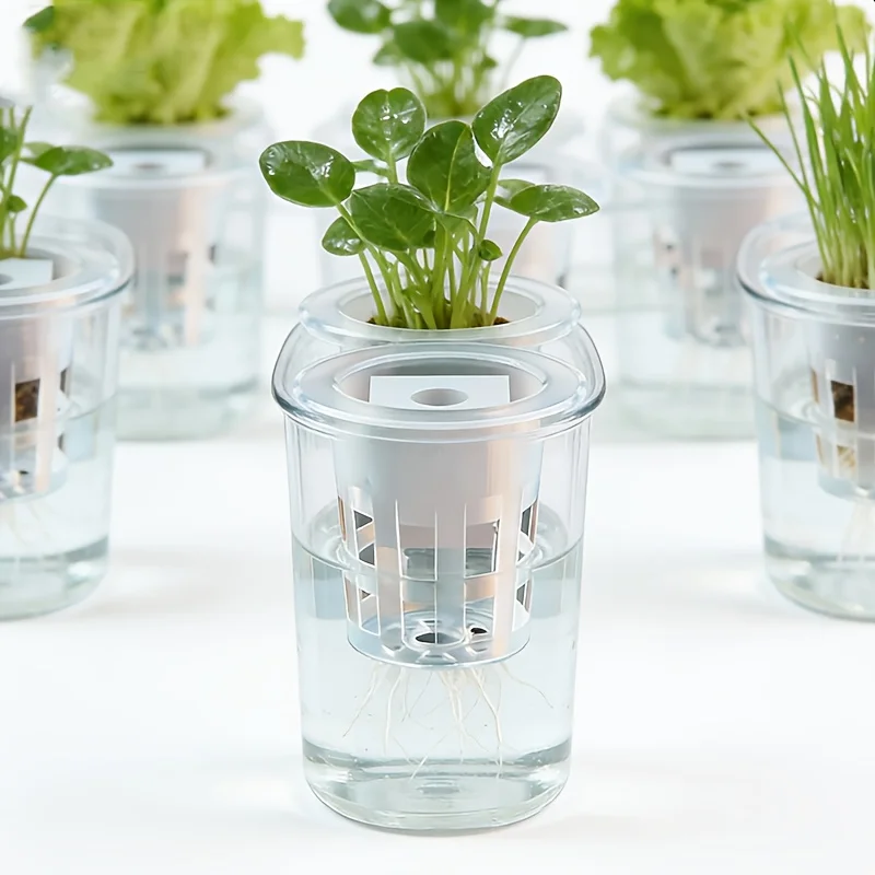 10pcs Hydroponic Seedling Basket Set (Includes 10 Planting Baskets + 10 Seedling Sponges)|Seed Stabilization to Prevent Drifting