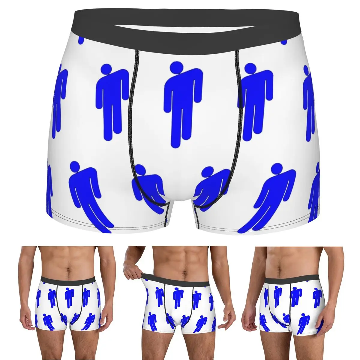 Boxer Underpants Shorts Hit Me Hard And Soft Music Album Panties Male Comfortable Underwear for Homme Man Boyfriend Gift