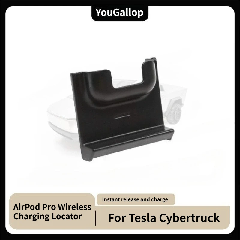 

Для Tesla Cybertruck 2024 2025 AirPod Pro, локатор беспроводной зарядки, обновление ABS, беспроводная гарнитура, защитные аксессуары