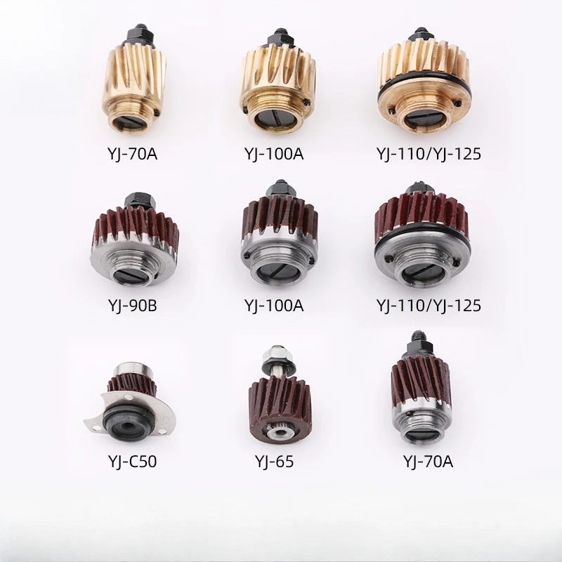 1PCS Lejiang Cutting Machine Turbine Round Knife Copper Gear Electric Shear Bakelite Turbine 65 70 90B 100A 110 125 Type